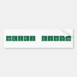 Auguri Giacomo  Bumper Stickers