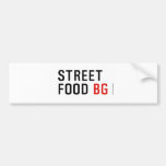 Street Food  Bumper Stickers