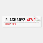 Blackboyz  Bumper Stickers