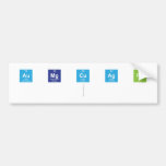 au mg cu ag pb
   Bumper Stickers