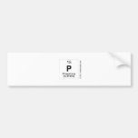 p  Bumper Stickers