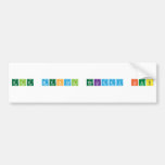 Ele mental holiday club  Bumper Stickers