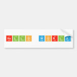 Hello world  Bumper Stickers