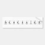 Th|e|b|e|s|h|i|g|h  Bumper Stickers