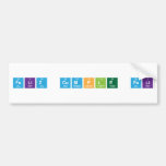 feliz cumple feli  Bumper Stickers