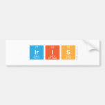 Iris  Bumper Stickers