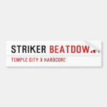 STRIKER  Bumper Stickers