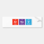 Arnav  Bumper Stickers
