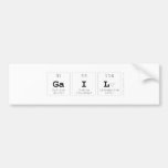 GAIL  Bumper Stickers