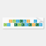 Salvemos a 
 los elementos  Bumper Stickers