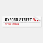 Oxford Street  Bumper Stickers
