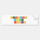 Periodic 
 Table 
 Rocks  Bumper Stickers