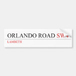 Orlando Road  Bumper Stickers