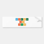 Science
 is
 fun  Bumper Stickers