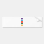 K
 A
 R
 E
 N  Bumper Stickers