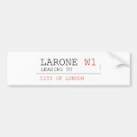 larone  Bumper Stickers