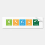 Florent  Bumper Stickers