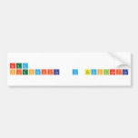 AREA
 CIENTIFICA  Y TECNOLOGICA  Bumper Stickers