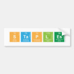 Staples  Bumper Stickers