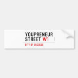 Youpreneur Street  Bumper Stickers
