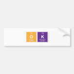 Ok  Bumper Stickers