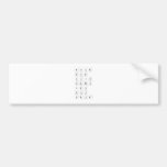 abc|d
 efg
 hijk
 lm|nop
 qrs
 tuv
 wxyz  Bumper Stickers