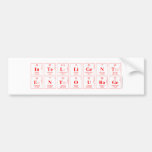 intelligent
 entourage   Bumper Stickers