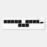 LONDON STREET
 SIGN  Bumper Stickers