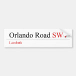 Orlando Road  Bumper Stickers