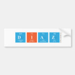 DIAZ  Bumper Stickers