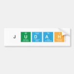 Judah  Bumper Stickers