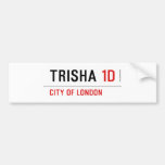 Trisha  Bumper Stickers