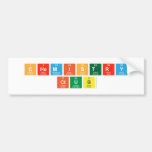 chemistry
 club  Bumper Stickers