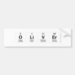 Oliver  Bumper Stickers