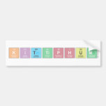 KITTIPHUM  Bumper Stickers