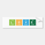 love  Bumper Stickers