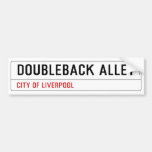 DOUBLEBACK ALLEY  Bumper Stickers