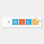 Josiah  Bumper Stickers