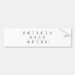 Periodic
 Table
 Writer  Bumper Stickers