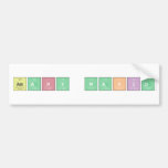 Amany wakid  Bumper Stickers