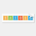 Salvatore  Bumper Stickers