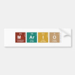 Mario  Bumper Stickers