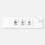bruh  Bumper Stickers