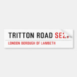 TRITTON ROAD  Bumper Stickers