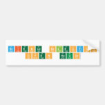Science Selection 
 Open House  Bumper Stickers