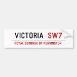 VICTORIA   Bumper Stickers