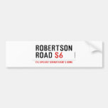 Robertson Road  Bumper Stickers