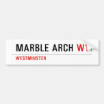 Marble Arch  Bumper Stickers