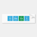 Timothy  Bumper Stickers