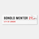 Bonolo Mentor  Bumper Stickers